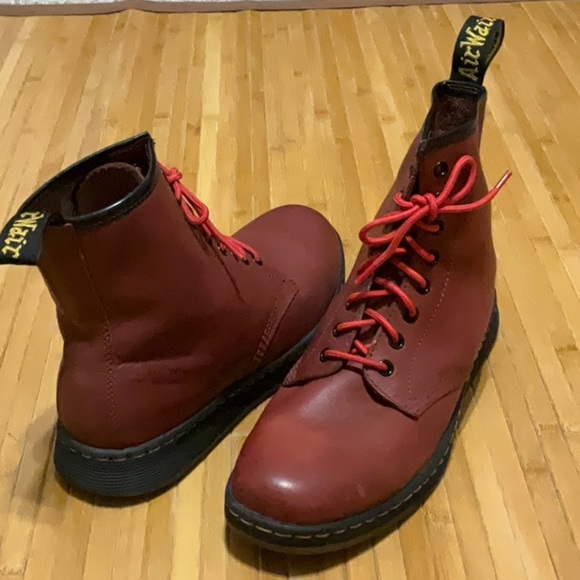 DR. MARTINS AIR WAIR PASCAL WOMEN'S WANAMA LEATHER BOOTS NWOB - Picture 3 of 4